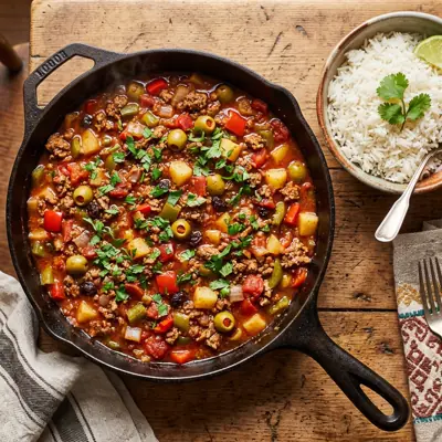 Picadillo casero